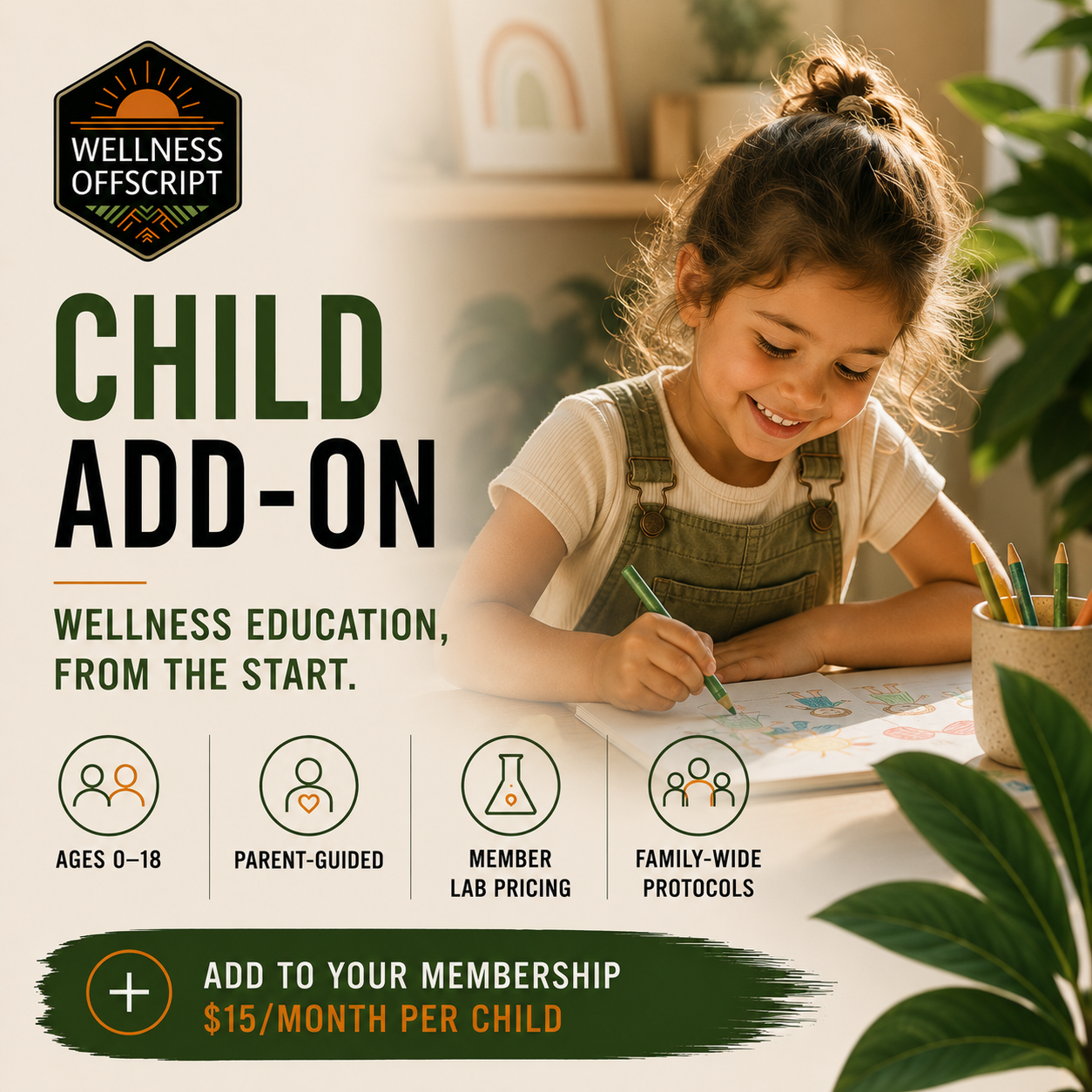 Child Add-On (0-18)