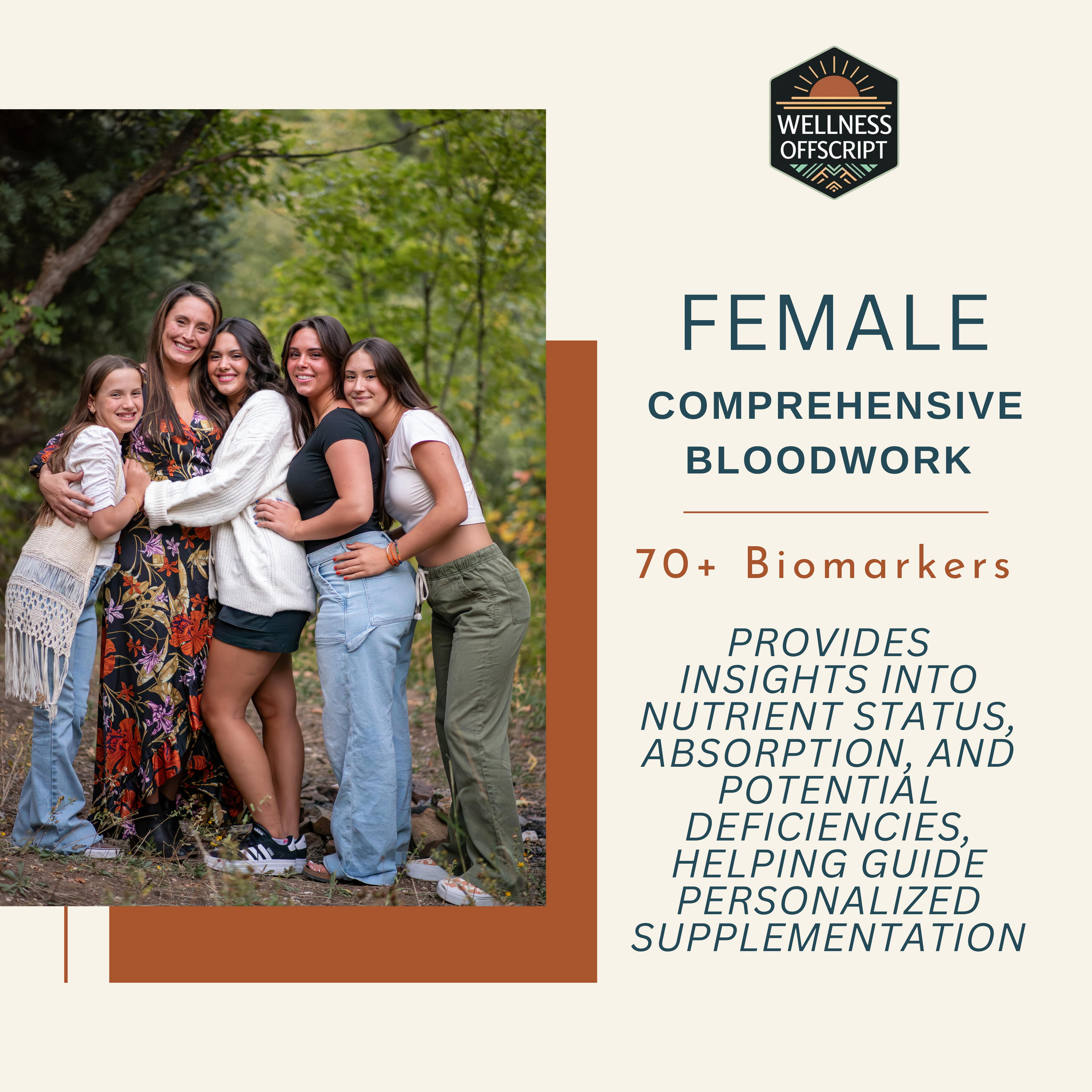 FEMALE Comprehensive Lab Panel