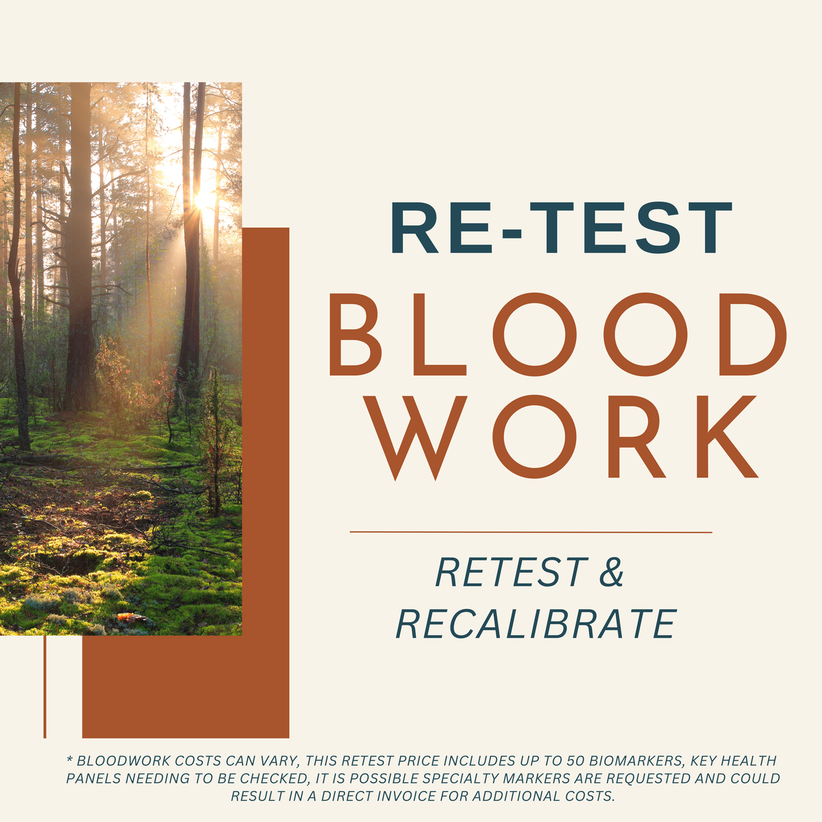 Bloodwork: Retest and Recalibrate